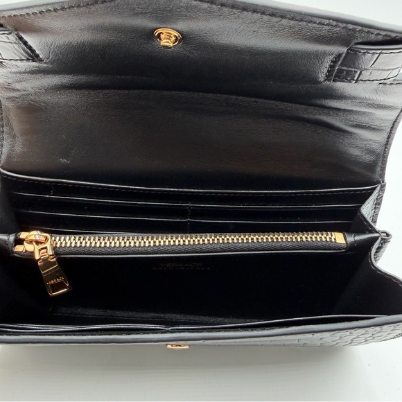 Versace Croc Long Wallet - Picture 5 of 7